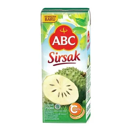 ABC Soursop Juice Vitamin C 100% 250ml