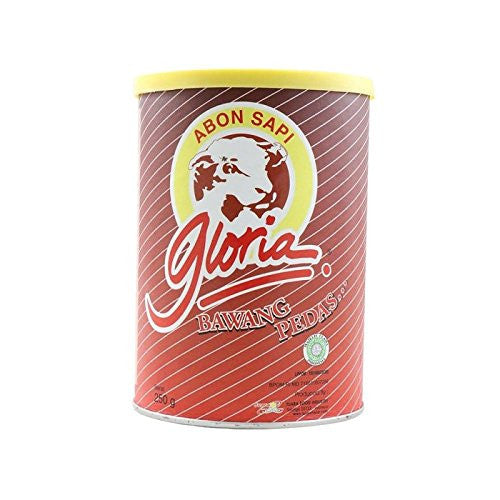 ABON GLORIA Sapi Bawang Pedas 250g