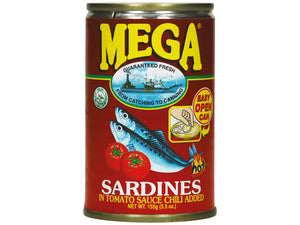 MEGA Sardines in Tomato Sauce with Chili 155g