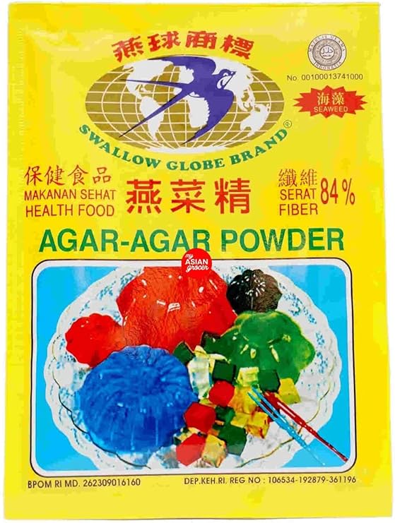 SWALOW GLOBE BRAND Agar Agar Plain