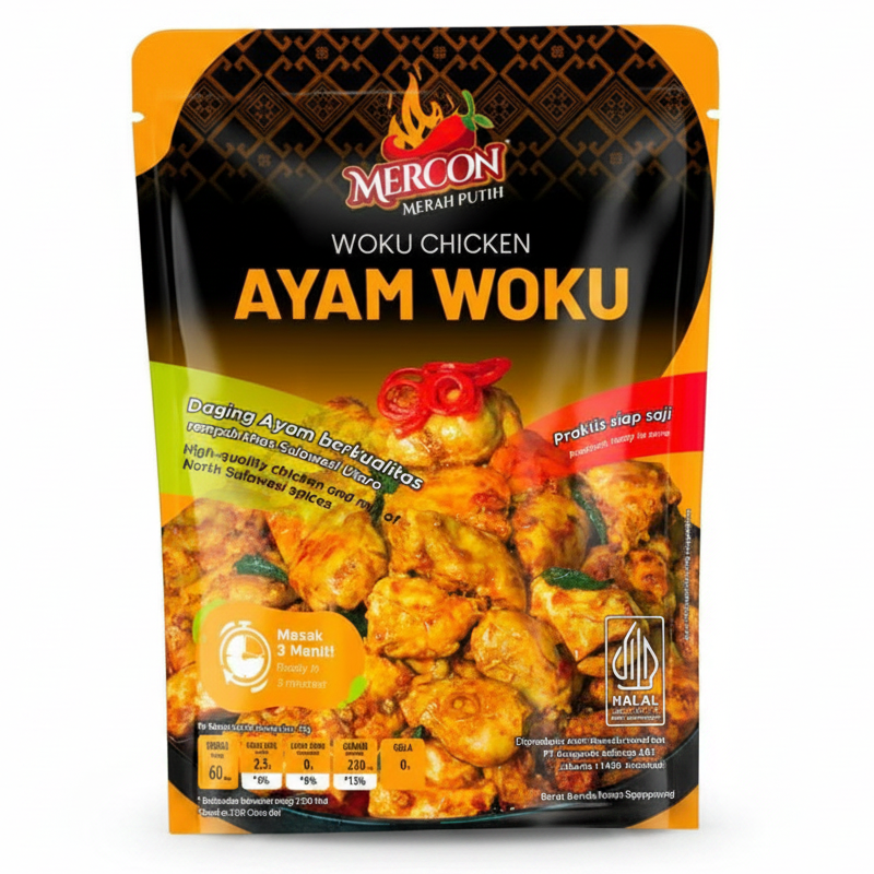 MERCON MERAH PUTIH Ayam Woku 150g