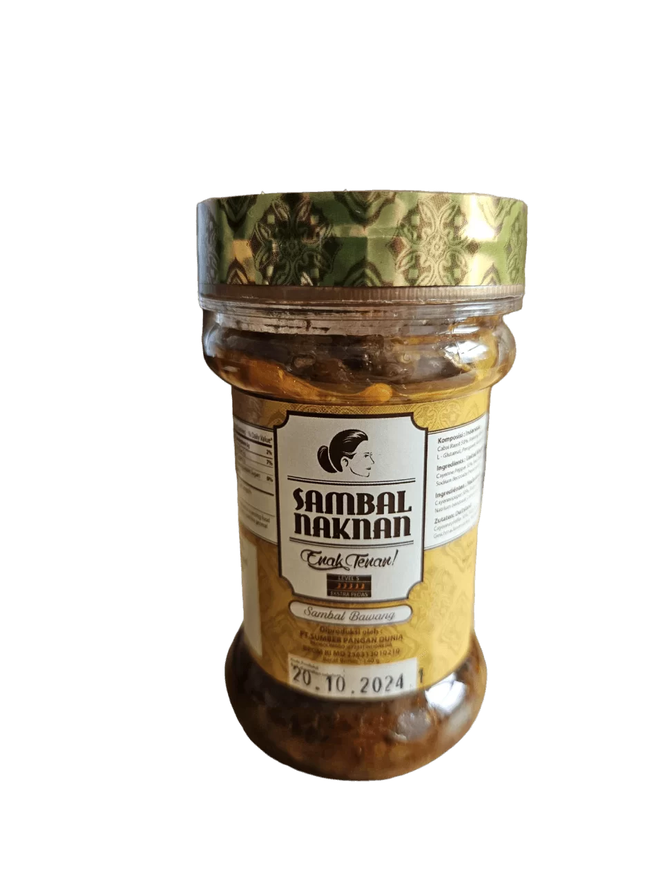 NAK NAN Sambal Bawang Level 5 140gr