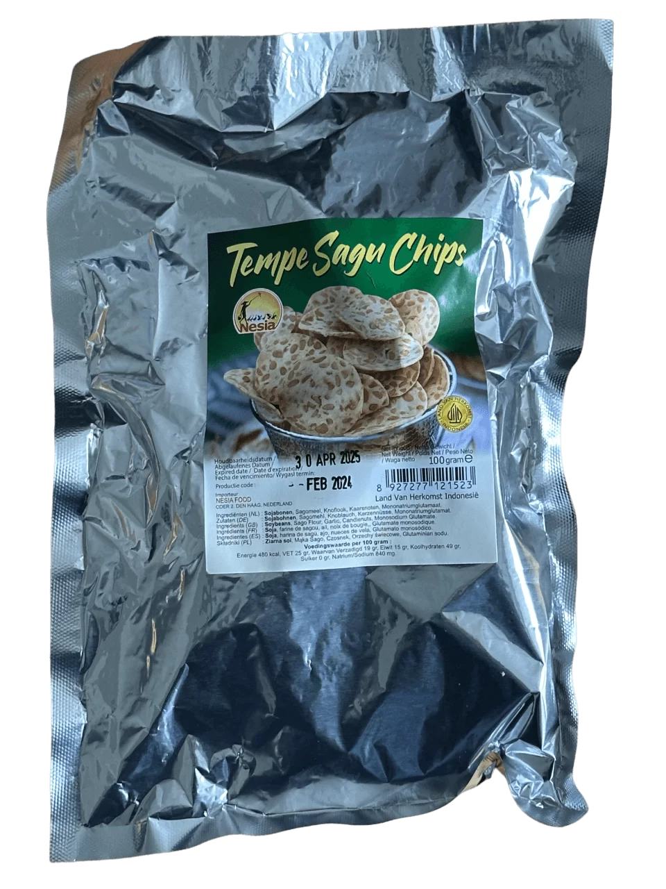 NESIA Tempe Sagu Chips 100 gr