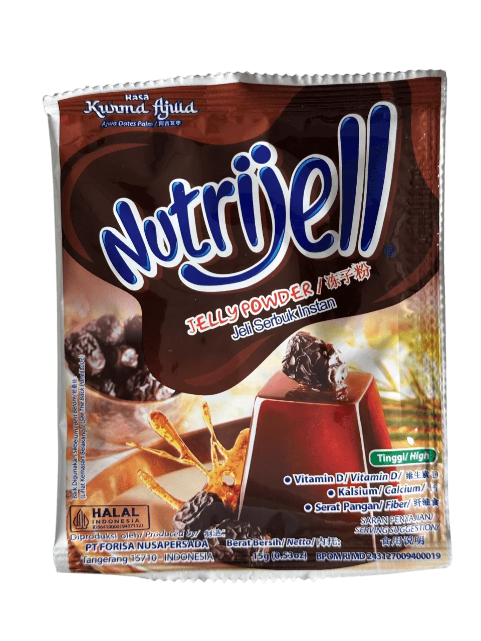 NUTRIJELL Kurma Ajwa Dates flavor 15gr