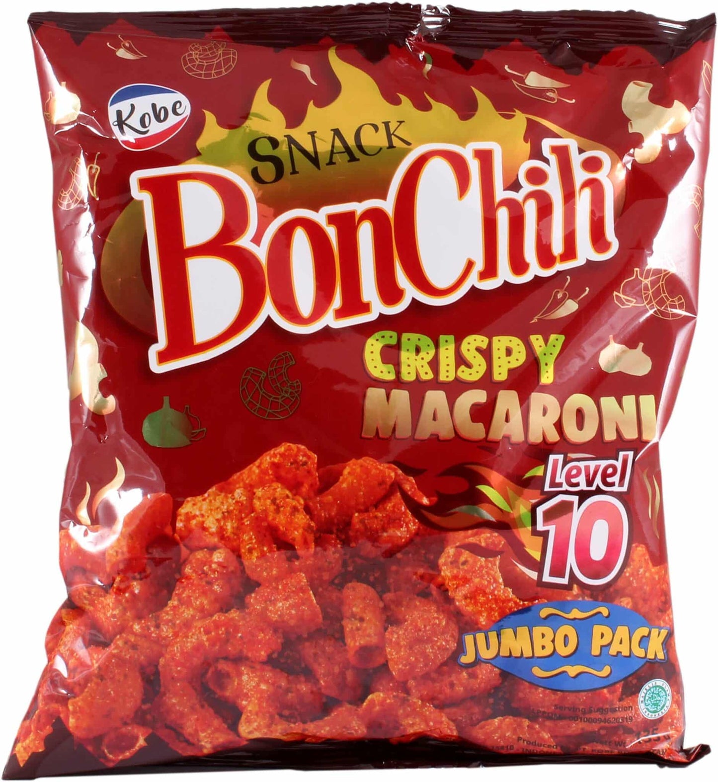 BONCABE Makaroni Snack Level 10 135 gr
