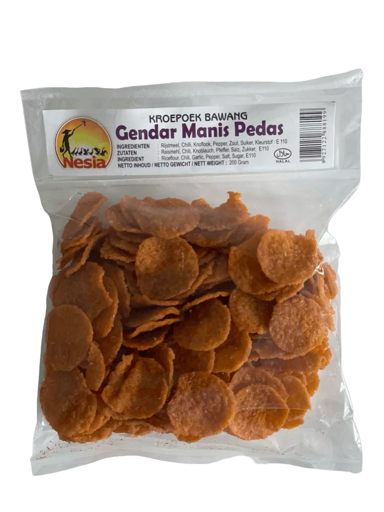 NESIA Kerupuk Gendar Manis Pedas 250gr