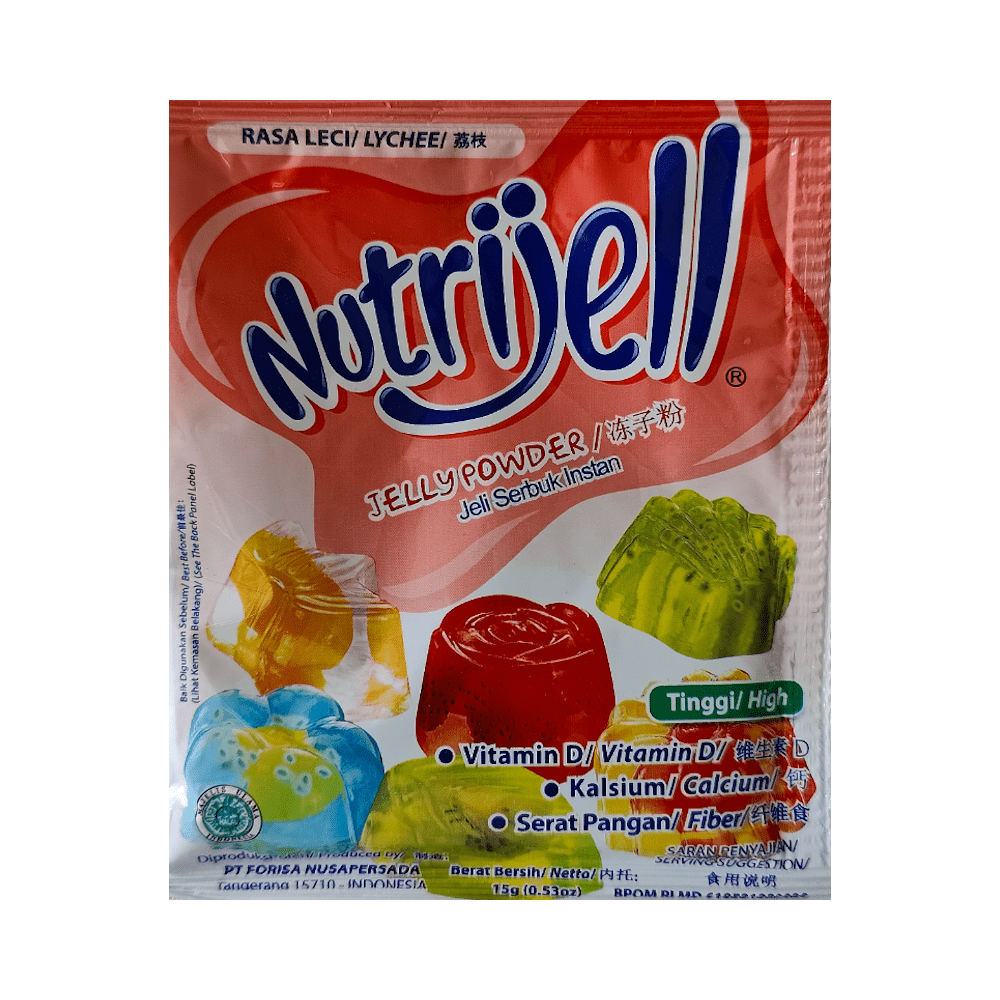 NUTRIJELL Lychee Jelly Powder 15gr
