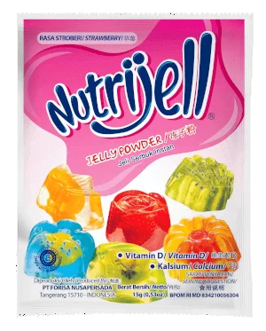 NUTRIJELL Jelly Powder Strawberry 15gr