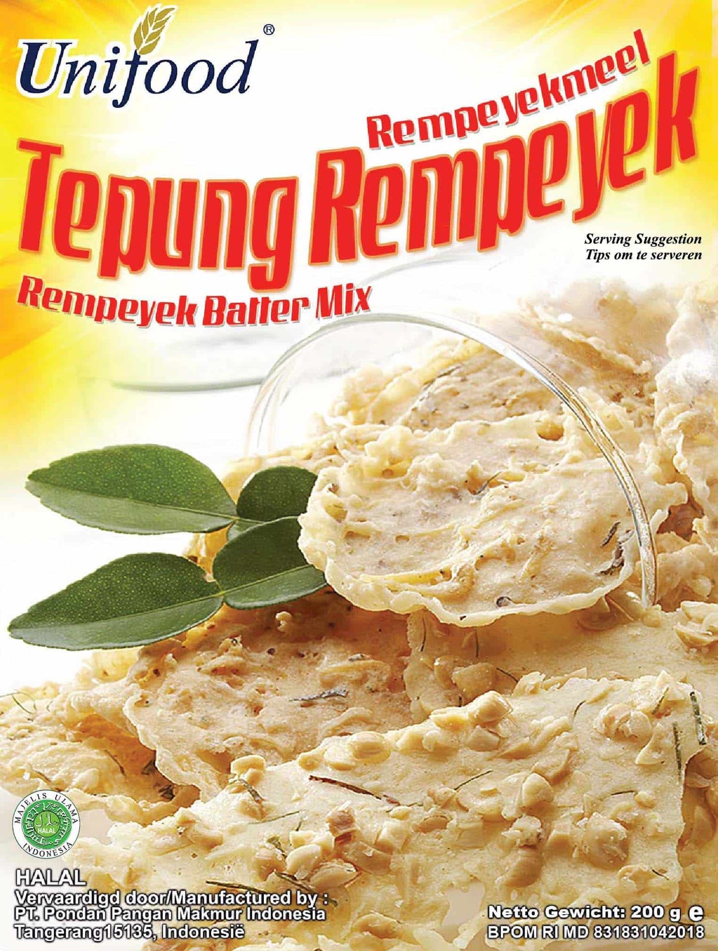 PONDAN Unifood Tepung Rempeyek 200gr