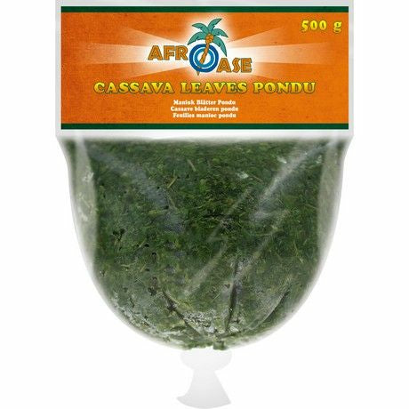 AFROASE Cassava Leaves Pondu 500g