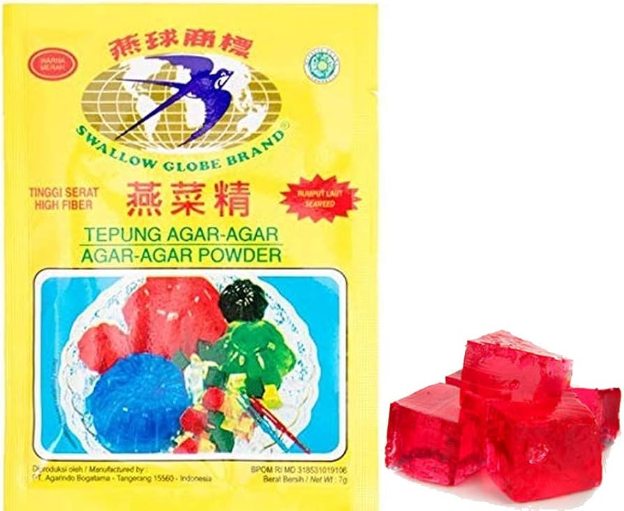 SWALOW GLOBE BRAND Agar Agar Red