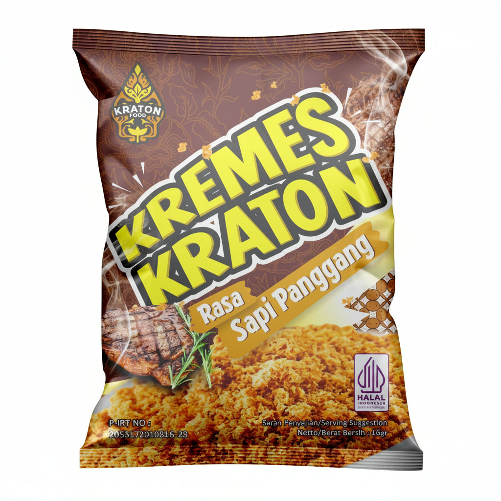 KREMES KRATON Sapi Panggang 16g