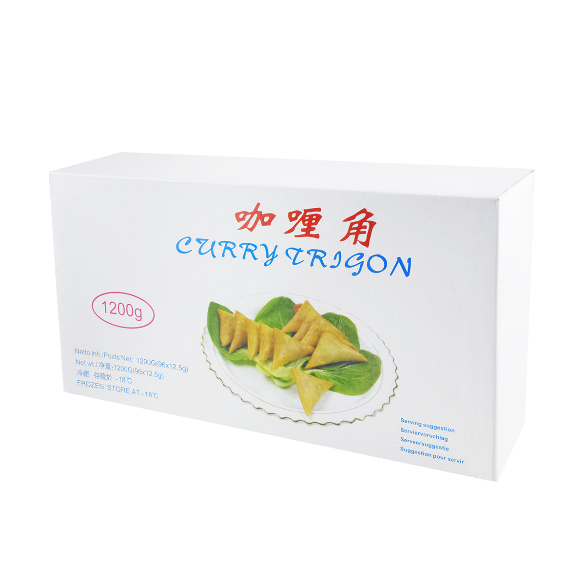 TSINGTAO SPRINGROLL Samosa Curry Trigon 1.2kg