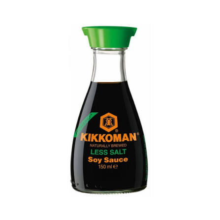 KIKKOMAN Soy Sauce Less Salt 150ml