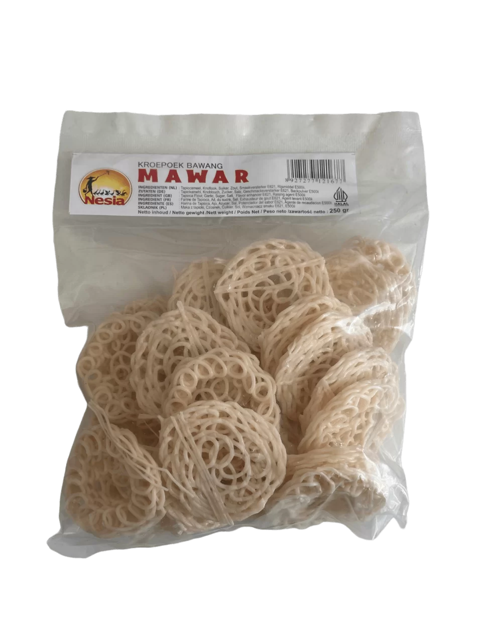 NESIA Kerupuk Mawar White 250gr