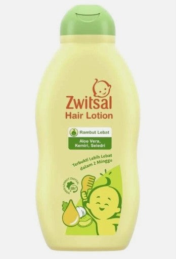ZWITSAL Baby Natural Hair Lotion Aloe Vera Kemiri Seledri 200ml