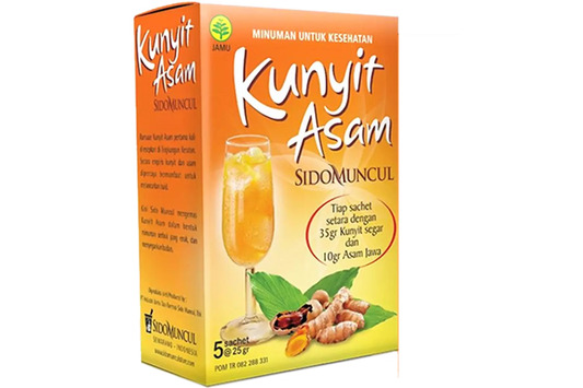 SIDOMUNCUL Kunyit Asam 5x25 gr