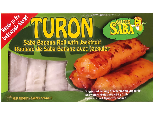 GOLDEN SABA Spring Rolls Banana Jackfruit 454g