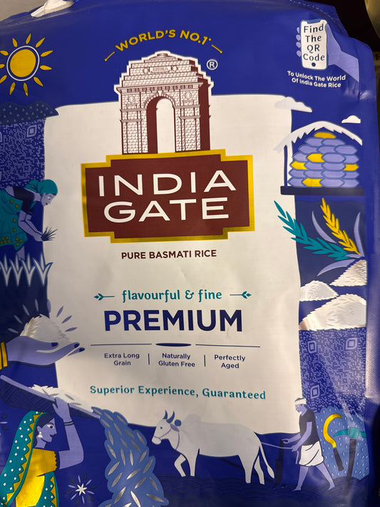 INDIA GATE Basmati Rice Premium 5kg