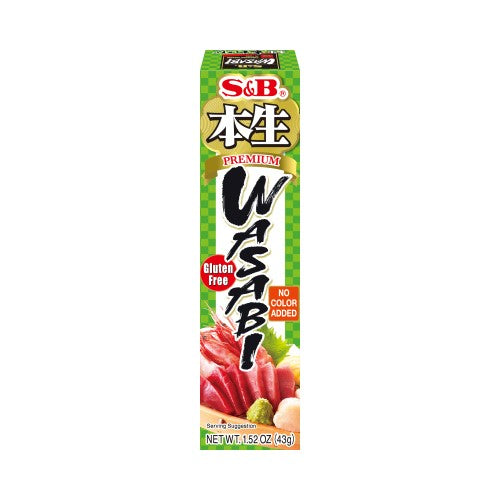 S&B Wasabi Paste 43g