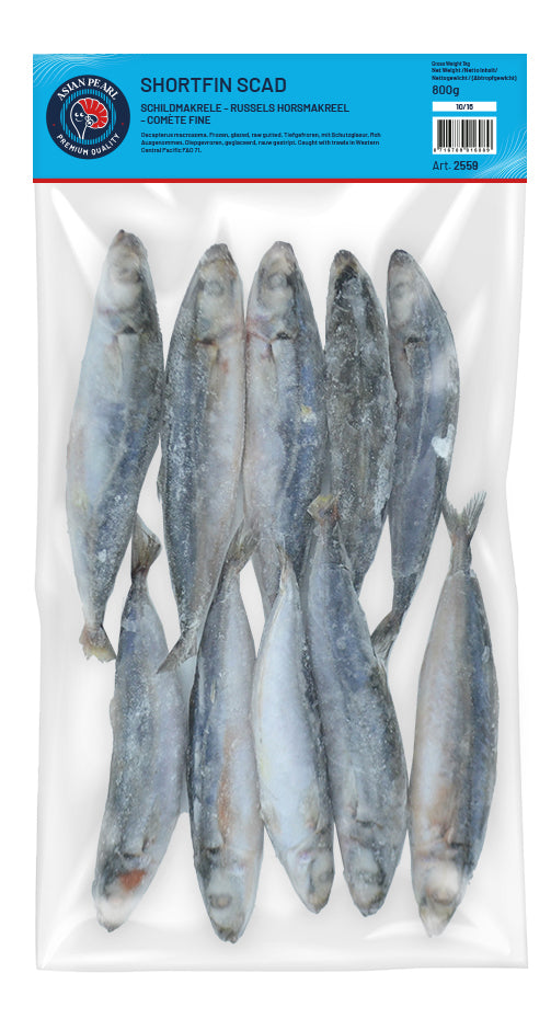 MOOIJER Shortfin Scad 8-12 PCS/BAG 1kg