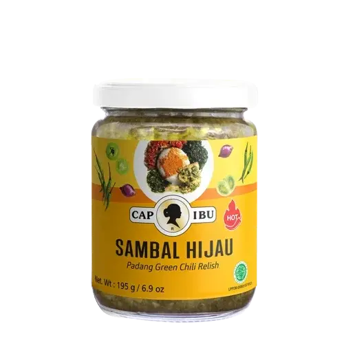 IBU Sambal Padang Hijau 195g