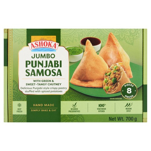ASHOKA Samosa Punjabi Jumbo & Chutney 700g