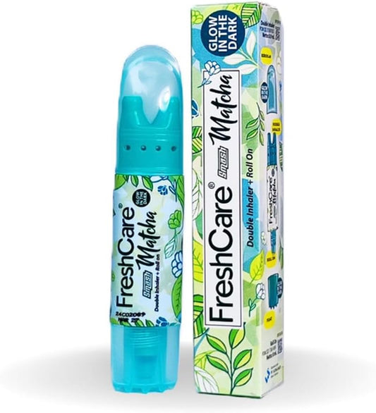 FRESH CARE SMASH Matcha Double Inhaler + Roll On 8ml