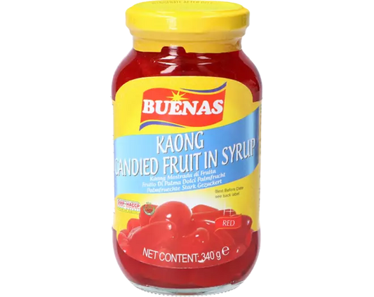 BUENAS Palm Fruit (Kaong) Red 340g