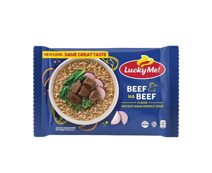 LUCKY ME! Instant Noodles Beef 55g