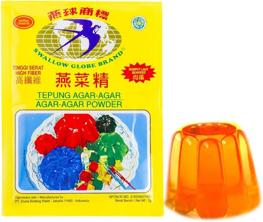 SWALOW GLOBE BRAND Agar Agar Orange 7gr