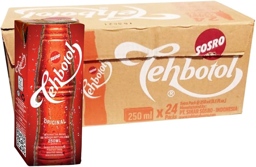 SOSRO Tehbotol 250ml x 24 pcs (box)