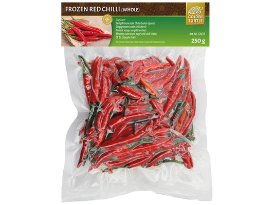 GOLDEN TURTLE Vegetable Chilli Red Whole 250g