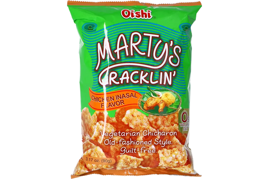 OISHI Marty's Cracklin' Chicken Inasal Chicaron 90g