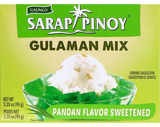 GALINCO Gulaman Mix Pandan Flavor 95g