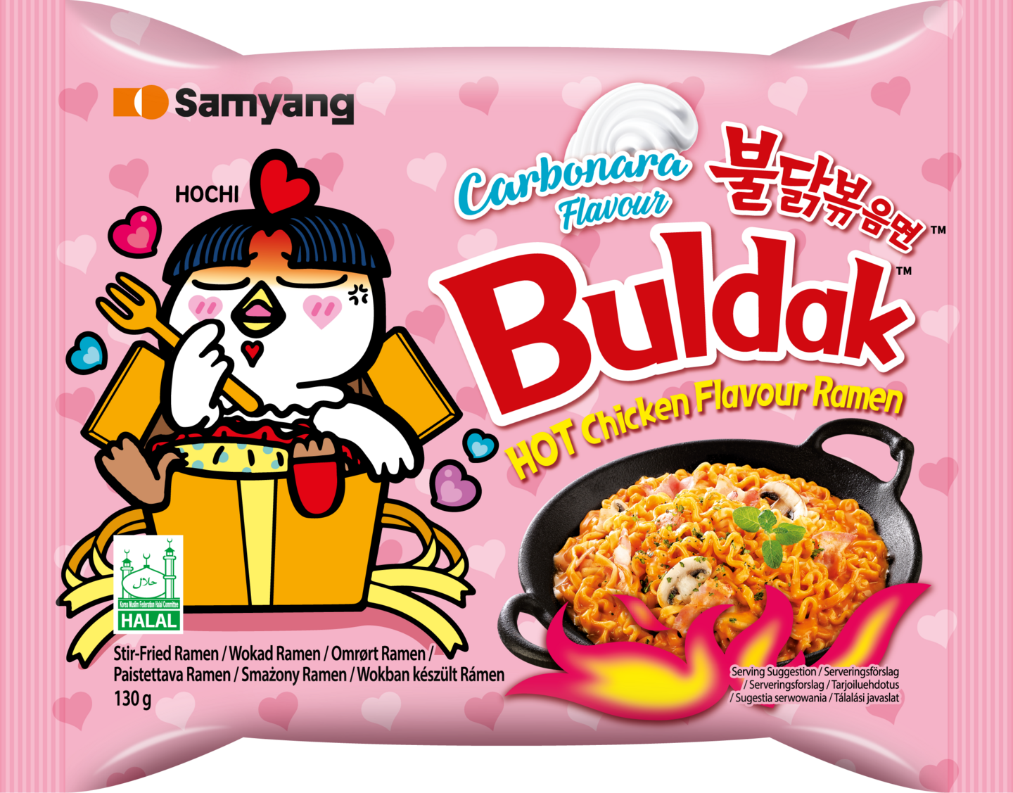 SAMYANG Buldak Hot Chicken Carbonara Ramen 130g