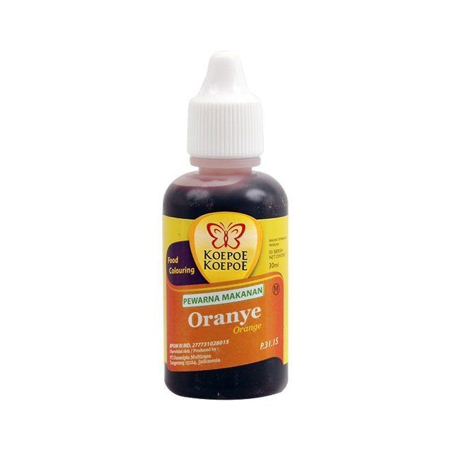 KOEPOE KOEPOE Food Coloring Orange 30ml