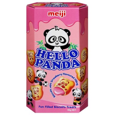 MEIJI HELLO PANDA Biscuits Strawberry 50g