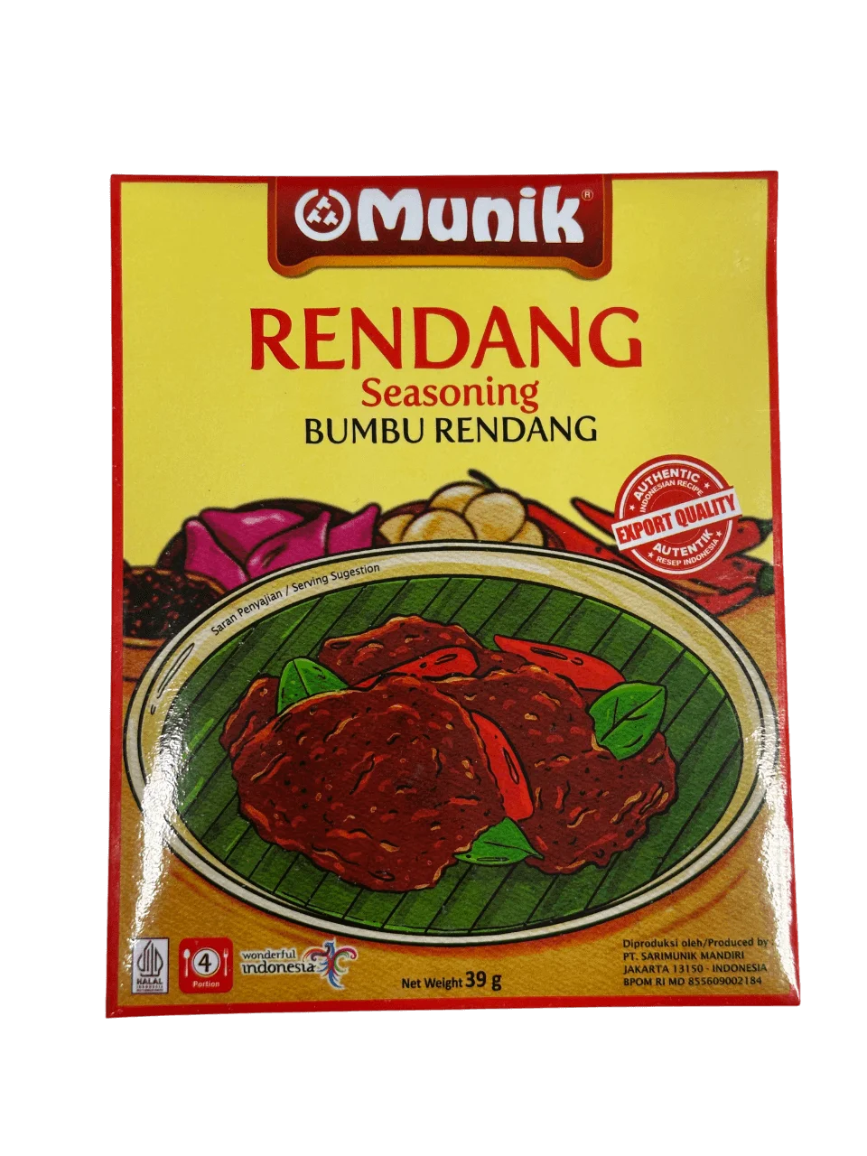 MUNIK Bumbu Rendang 39gr