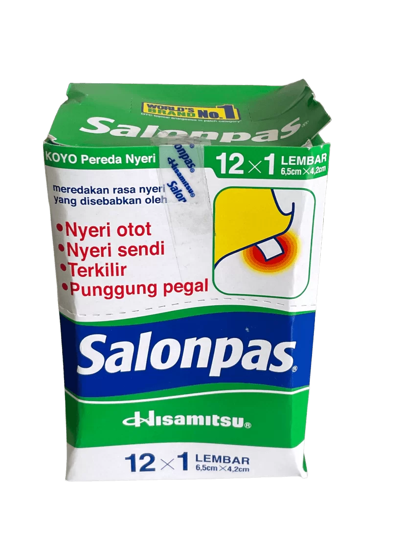 SALONPAS Warming Plaster 12 sheets