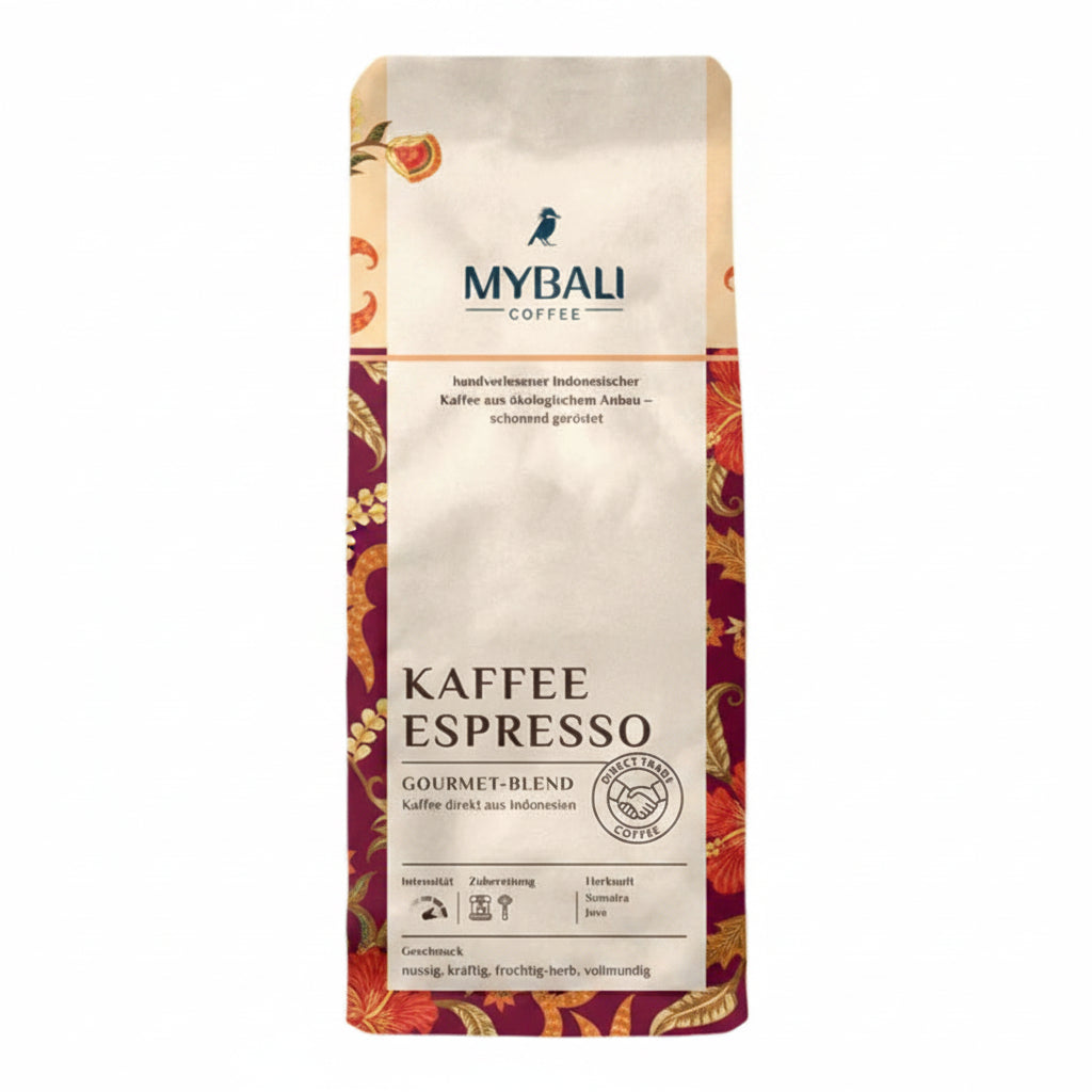 MYBALI Kaffee Espresso (roasted coffee beans) 500gr