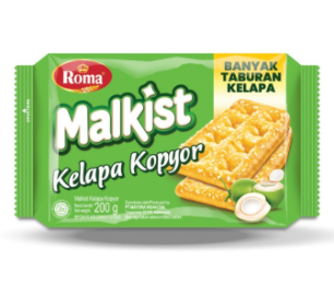 MAYORA Roma Malkist Kelapa Kopyor 224g