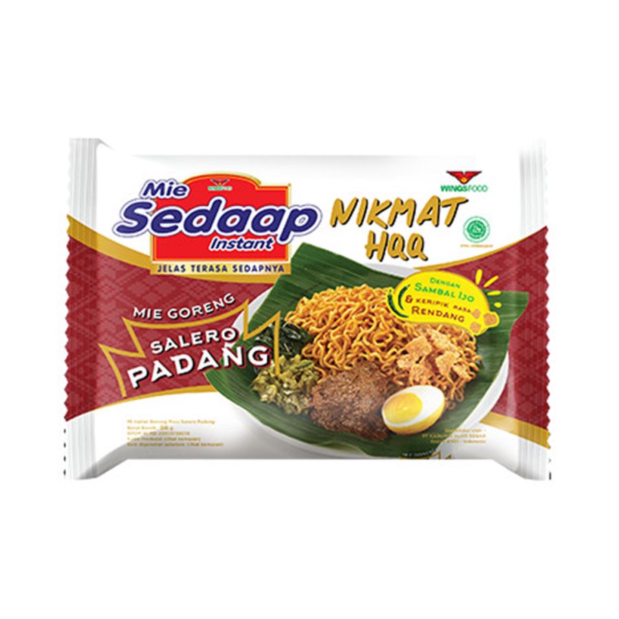 WINGS Mie Sedap Goreng Salero Padang 86g