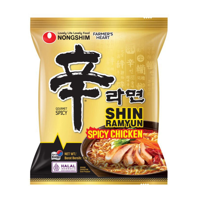 NONGSHIM Instant Noodles Shin Ramyun Chicken 120g