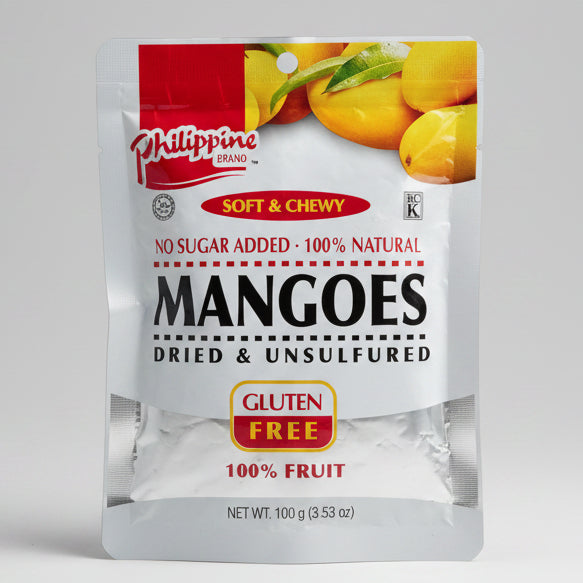 PHILIPPINE BRAND Mango Dried No Added Sugar 100g