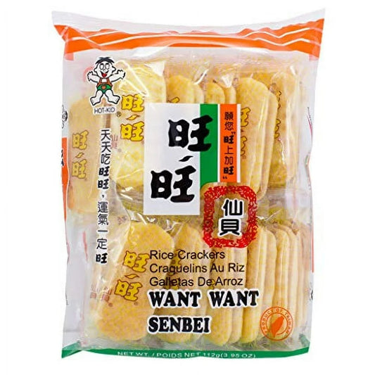 WANT WANT Senbei Rice Crackers 112g