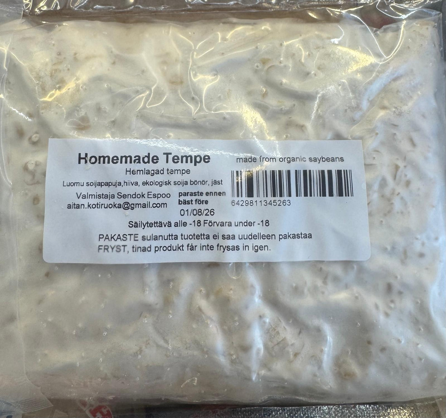 SENDOK Homemade Tempe 355gr
