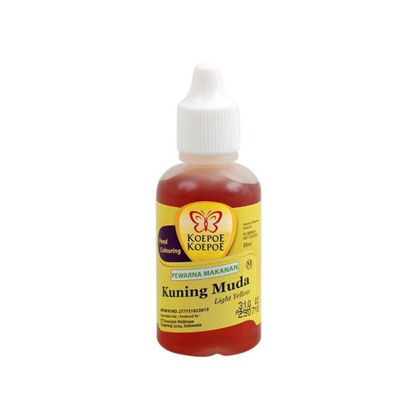 KOEPOE KOEPOE Food Coloring Light Yellow 30ml