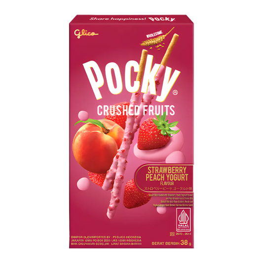 GLICO Pocky Strawberry Peach 38g