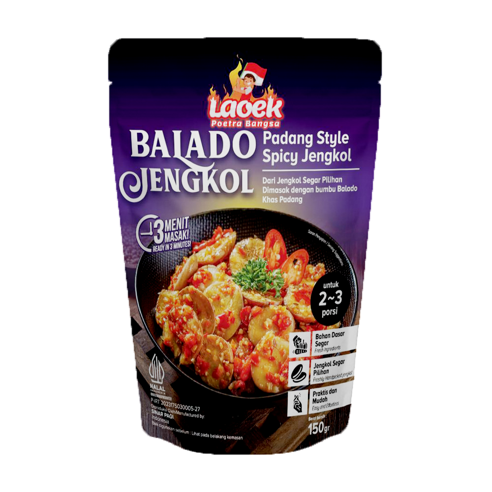 LAOEK POETRA BANGSSA Balado Jengkol 150g